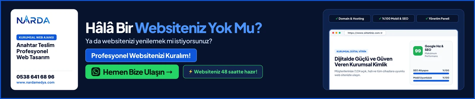%100 Mobil ve Google SEO Uyumlu Web Sitesi Tasarımı - Jet Baskı